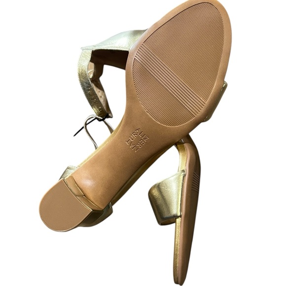Naturalizer Gold Block Heel Sandals - Picture 5 of 6